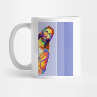 Jesus Memes Wpap Pop Art Mug